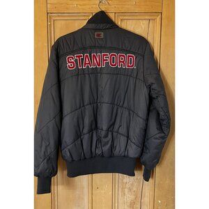 Colosseum Mens Stanford University Full Zip Embroidered Jacket Small Gray SP EXC